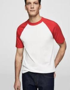 100_combed_cotton_raglan_sleeve_tshirt % 100 Combed Cotton Raglan Sleeve T Shirt - Wholesale Custom T-Shirts