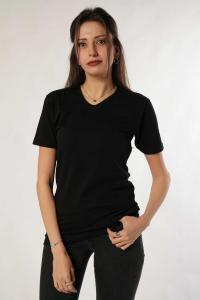 100_combed_cotton_v_neck_tshirt_4 % 100 Combed Cotton V Neck Tshirt - Custom Printed Wholesale Tshirts