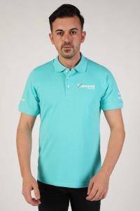 100_combed_cotton_polo_tshirt_1 % 100 Combed Cotton Polo T Shirt: Double Pique Combed Cotton Fabric - % 100 Cotton - Ribbed Sleeves - Knitwear Collar - 3 Buttons | Turkey