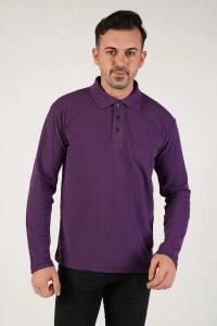100_open_end_cotton_pique_polo_neck_sweatshirt_3 % 100 Open End Cotton Pique Polo Neck Sweatshirt - Custom Sweatshirts